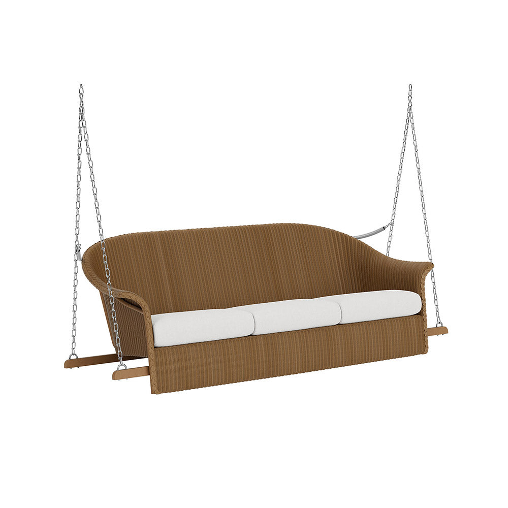 Lloyd Flanders Lloyd Loom 3-Seat Sofa Swing – 1x1 Weave, lifestyle photo 1