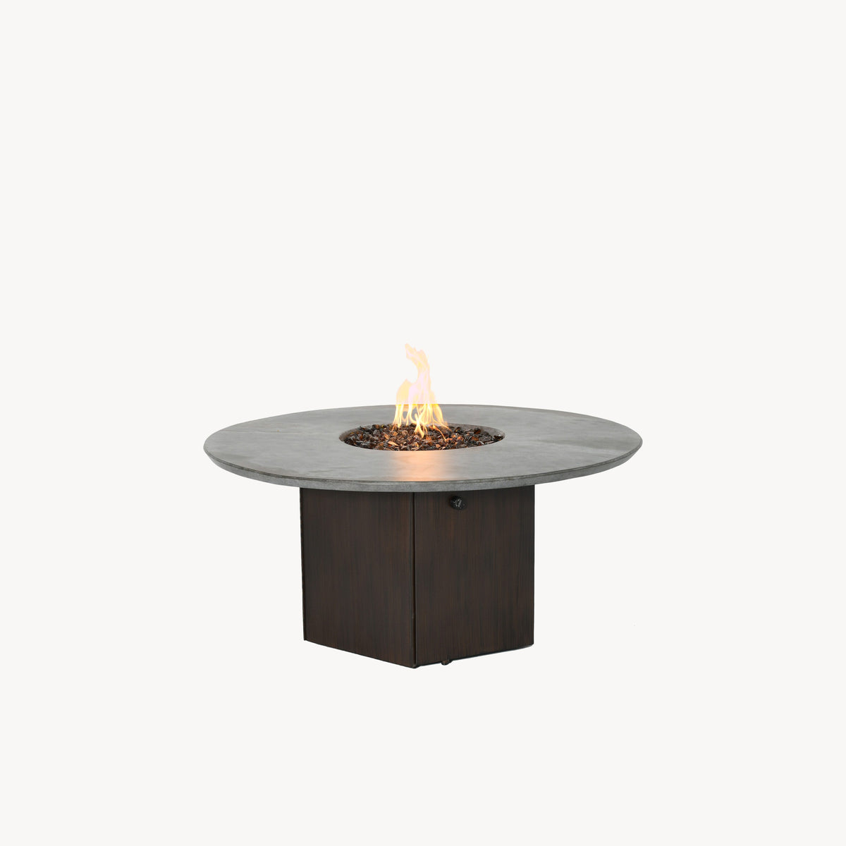 Castelle Nicoya Round Coffee Table with Firepit, view 2