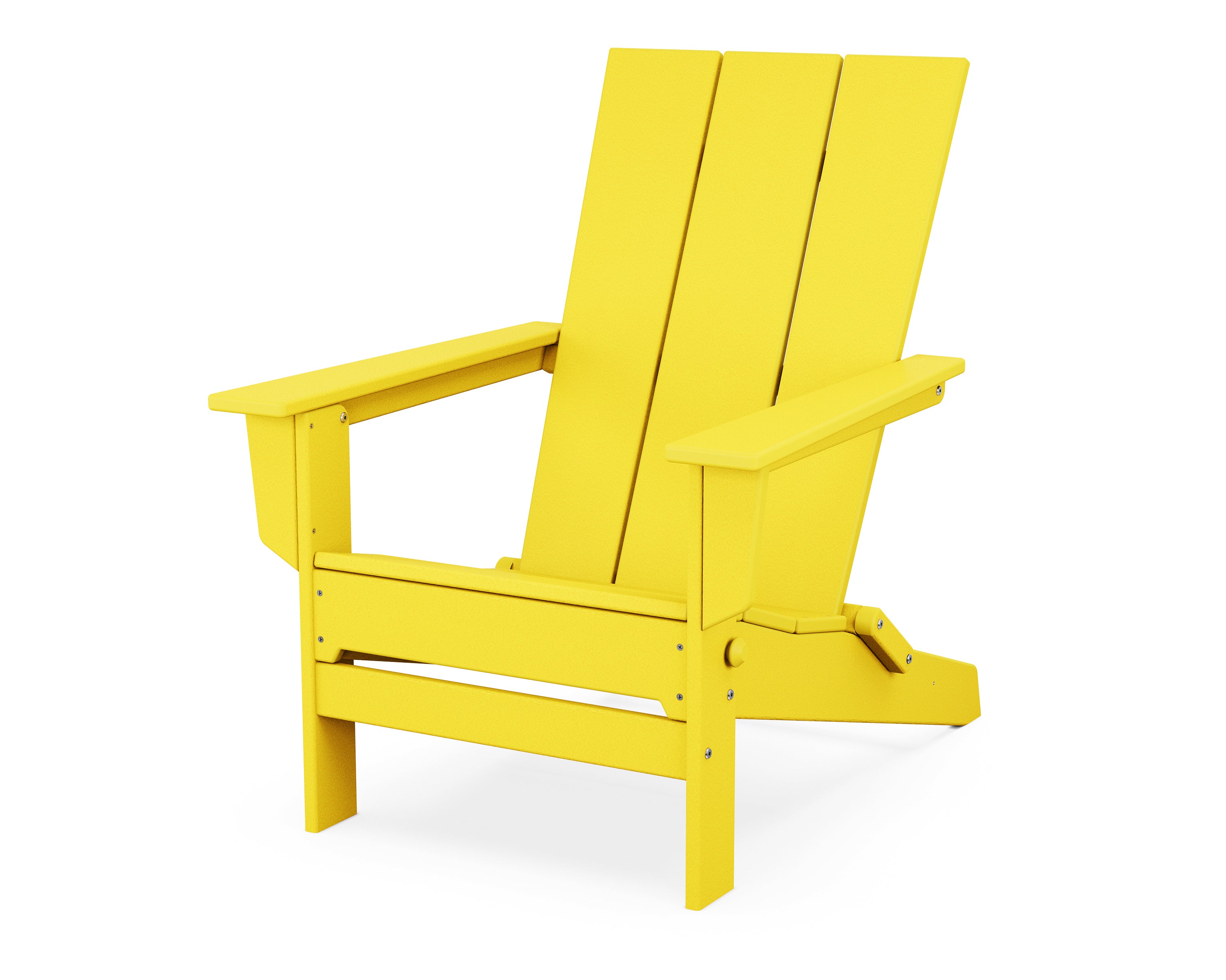 POLYWOOD Modern Studio Folding Adirondack Chair