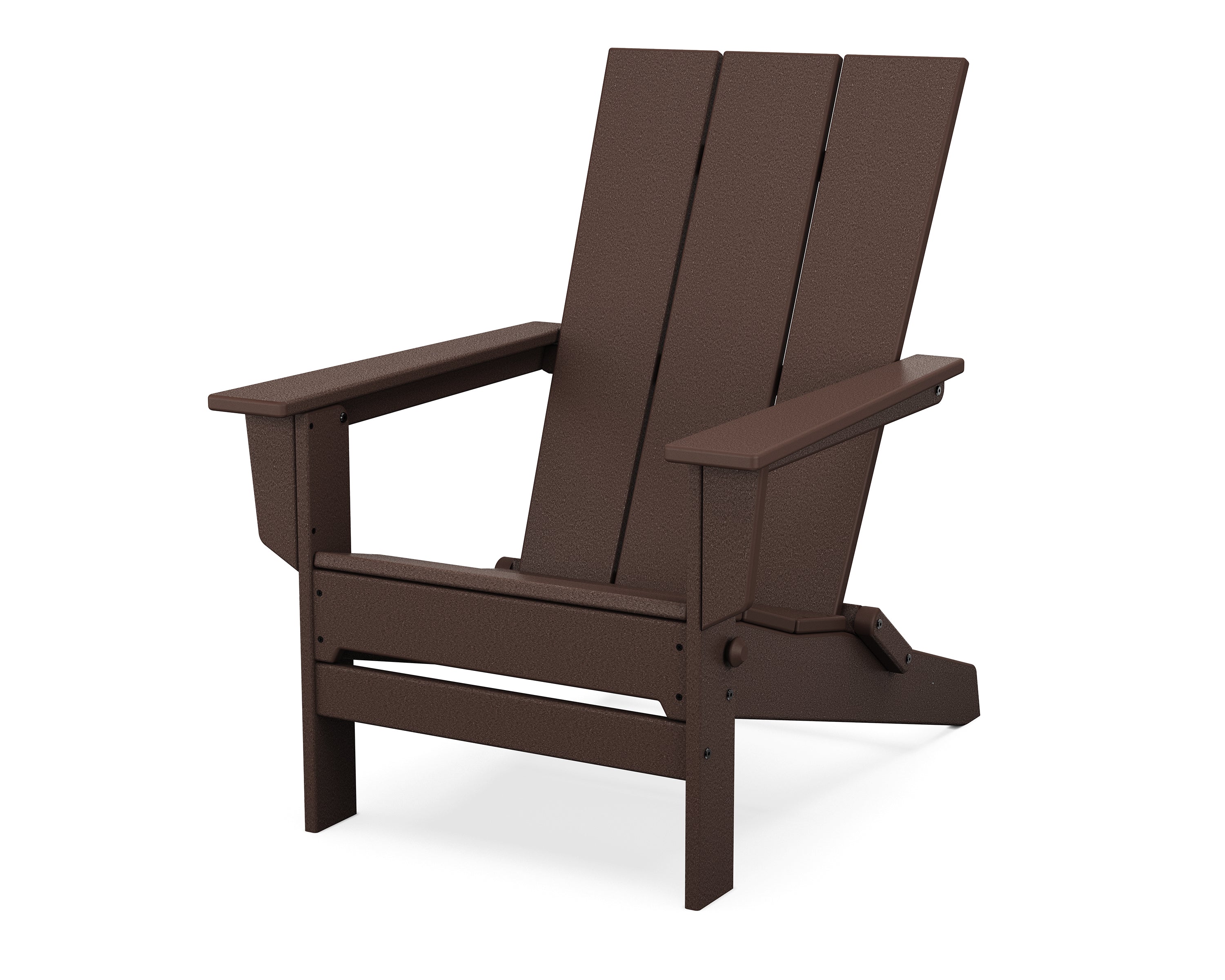POLYWOOD Modern Studio Folding Adirondack Chair