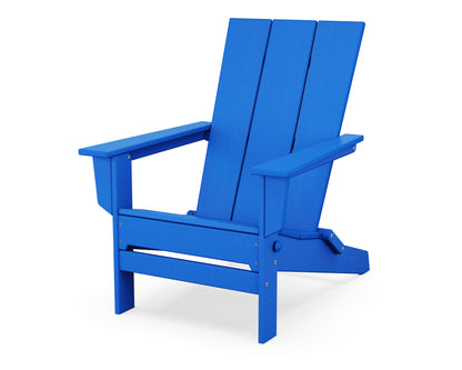 POLYWOOD Modern Studio Folding Adirondack Chair