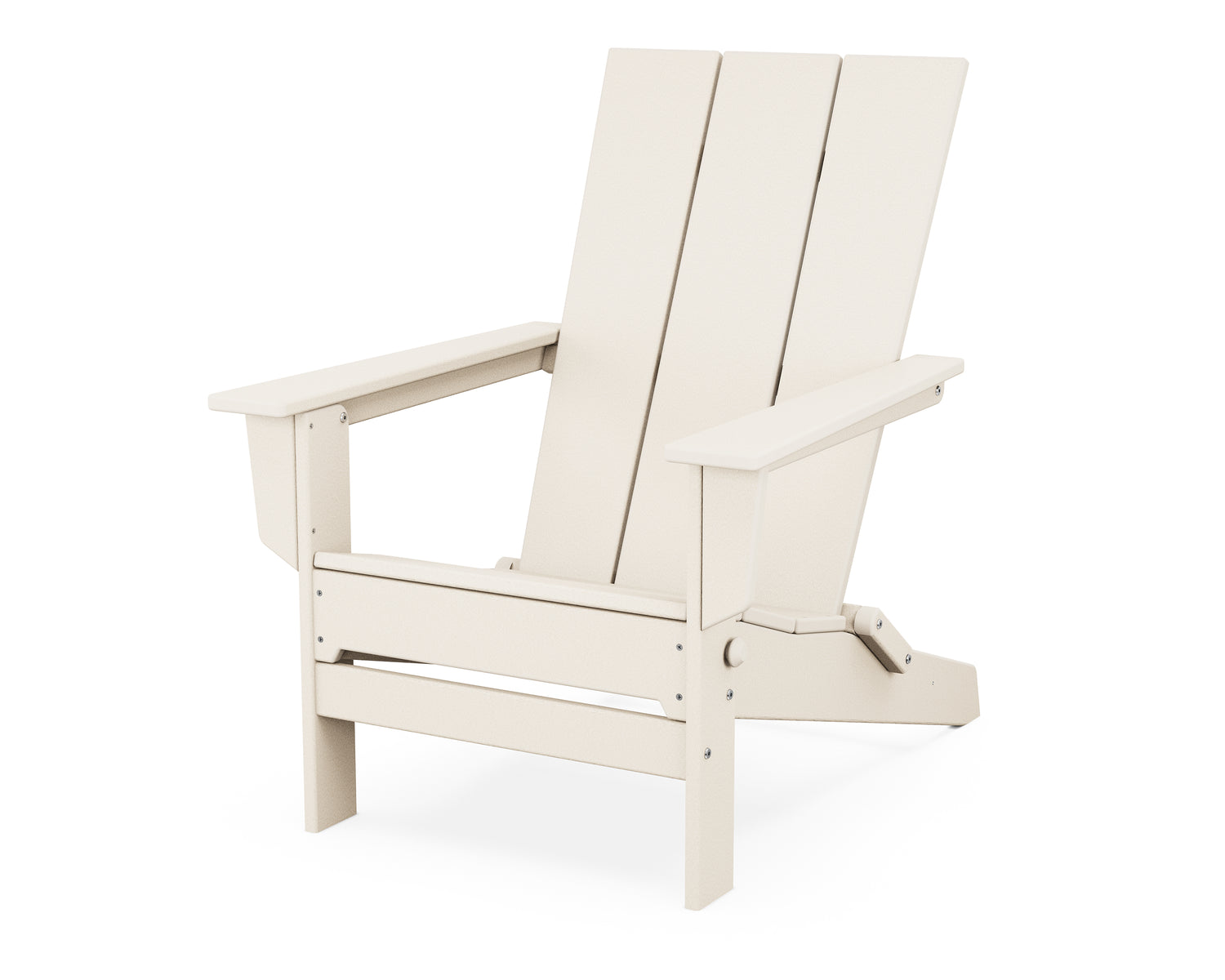 POLYWOOD Modern Studio Folding Adirondack Chair