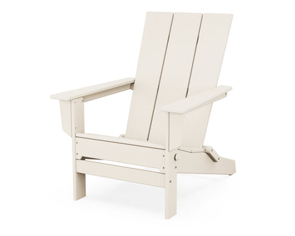 POLYWOOD Modern Studio Folding Adirondack Chair