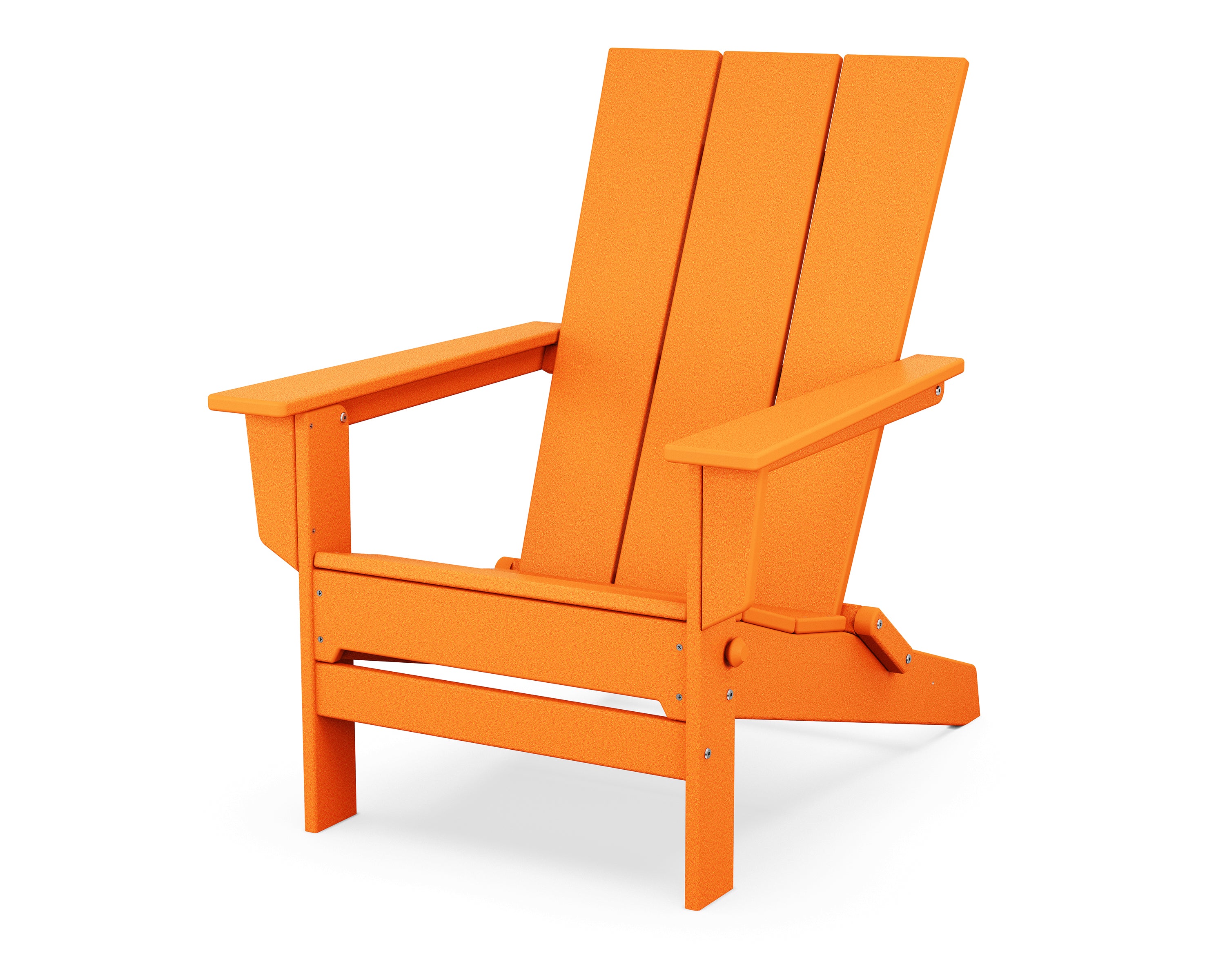 POLYWOOD Modern Studio Folding Adirondack Chair
