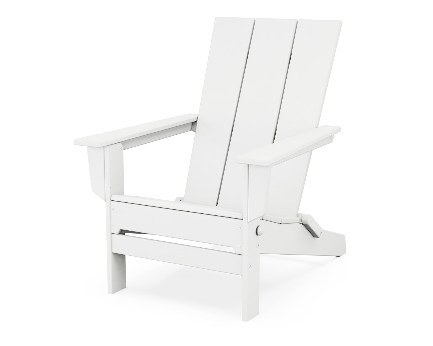 POLYWOOD Modern Studio Folding Adirondack Chair