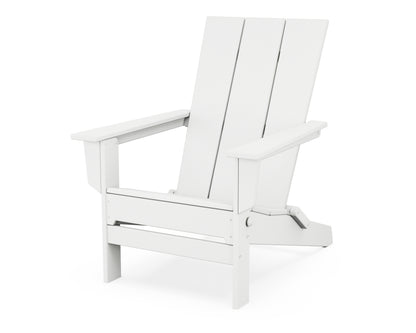 POLYWOOD Modern Studio Folding Adirondack Chair