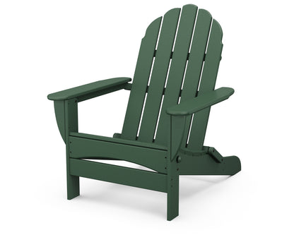 POLYWOOD Classic Oversized Folding Adirondack Chair