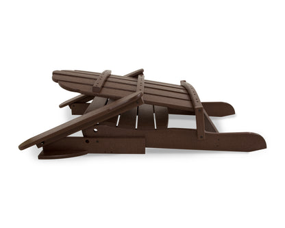 POLYWOOD Classic Oversized Folding Adirondack Chair