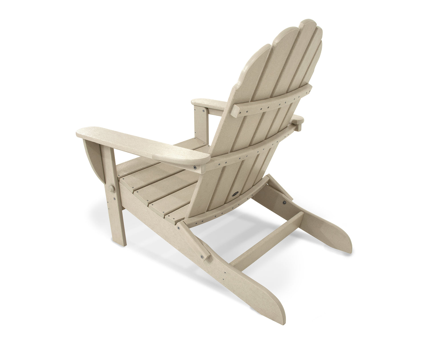 POLYWOOD Classic Oversized Folding Adirondack Chair