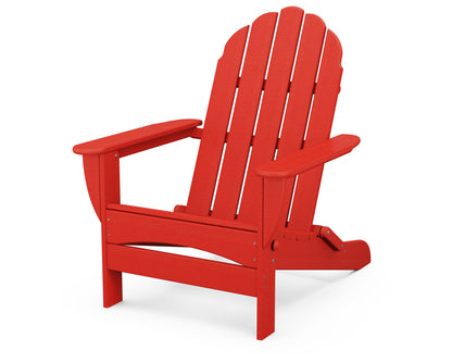 POLYWOOD Classic Oversized Folding Adirondack Chair
