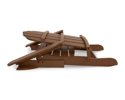 POLYWOOD Classic Oversized Folding Adirondack Chair