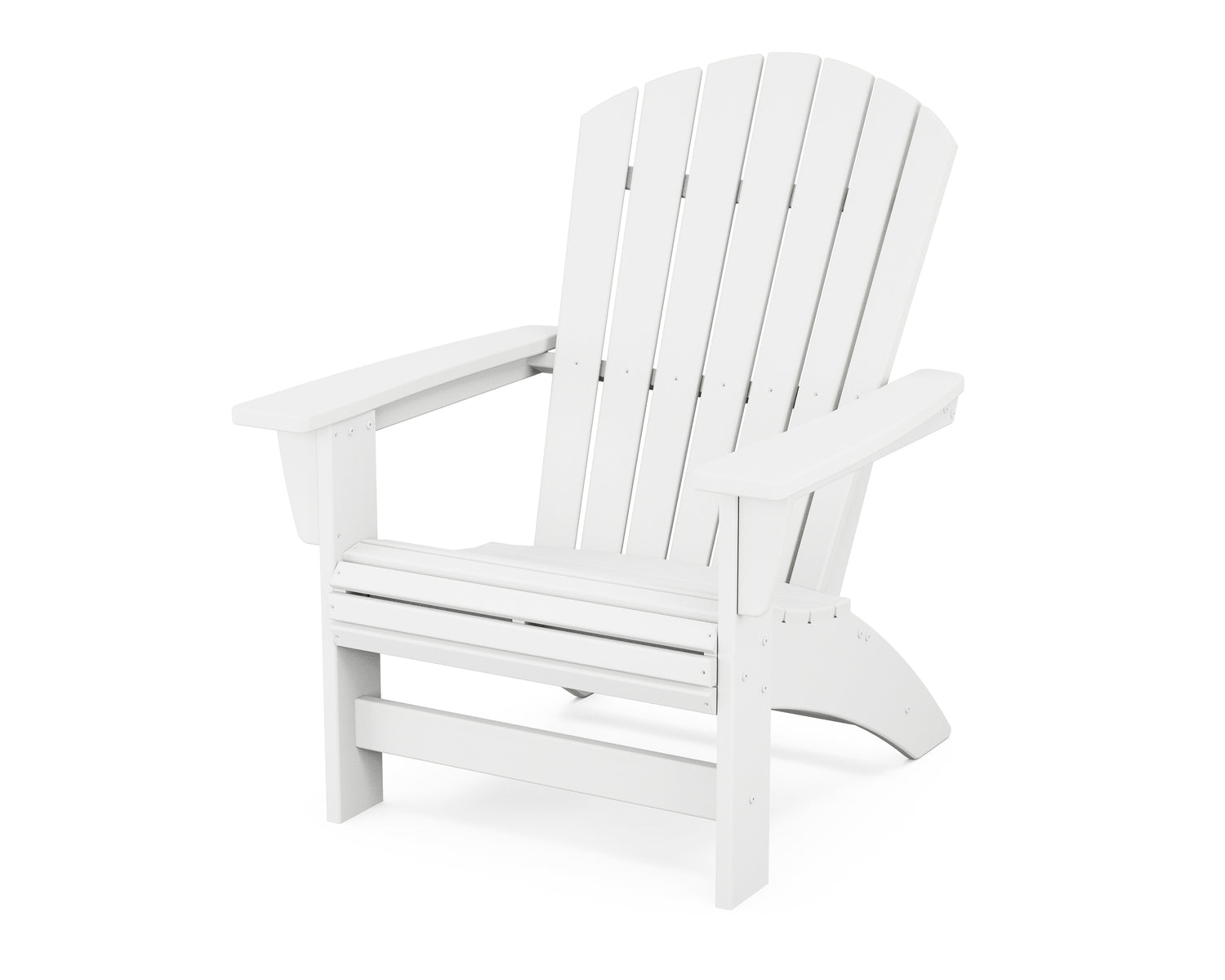POLYWOOD Nautical Grand Adirondack Chair
