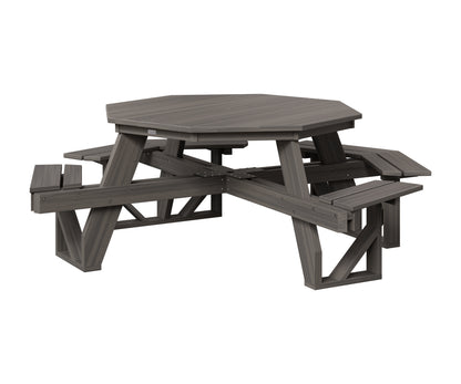 Berlin Gardens Octagon ADA Picnic Table in Coastal Gray