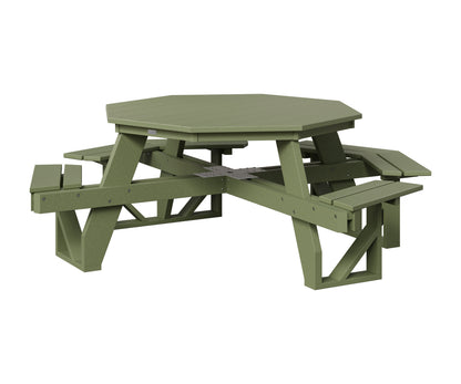 Berlin Gardens Octagon ADA Picnic Table in Sage