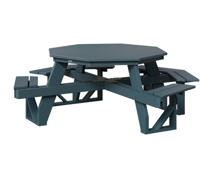 Berlin Gardens Octagon ADA Picnic Table in Slate