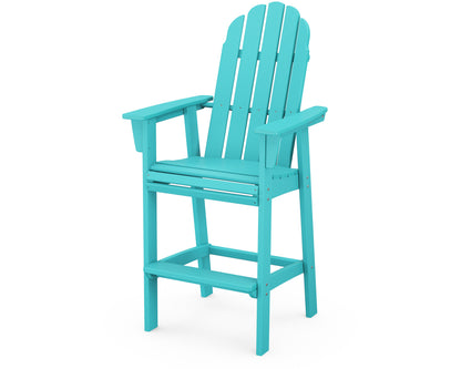 POLYWOOD Vineyard Curveback Adirondack Bar Chair