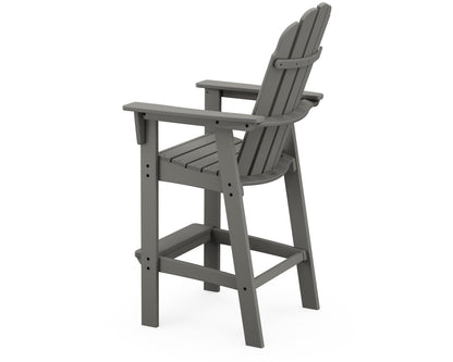 POLYWOOD Vineyard Curveback Adirondack Bar Chair