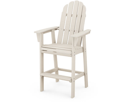 POLYWOOD Vineyard Curveback Adirondack Bar Chair