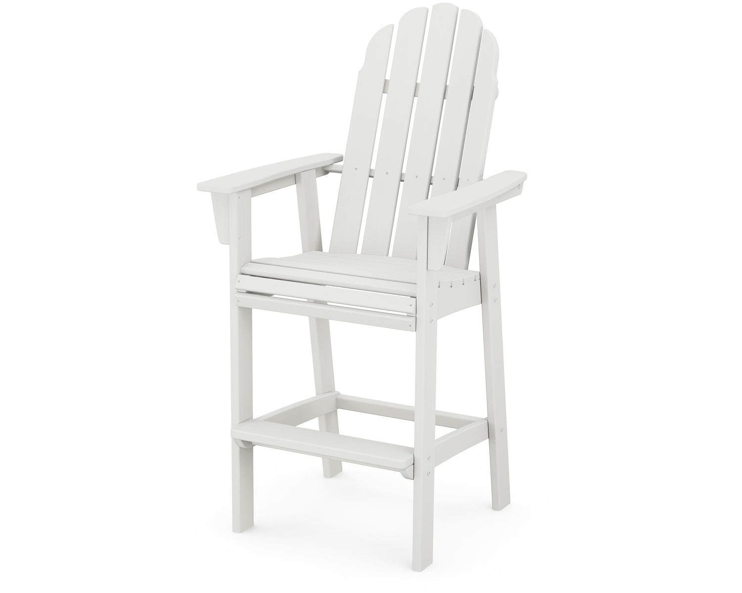 POLYWOOD Vineyard Curveback Adirondack Bar Chair
