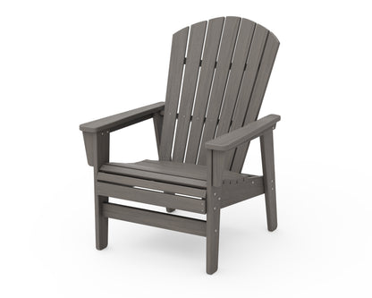 POLYWOOD Nautical Grand Upright Adirondack Chair