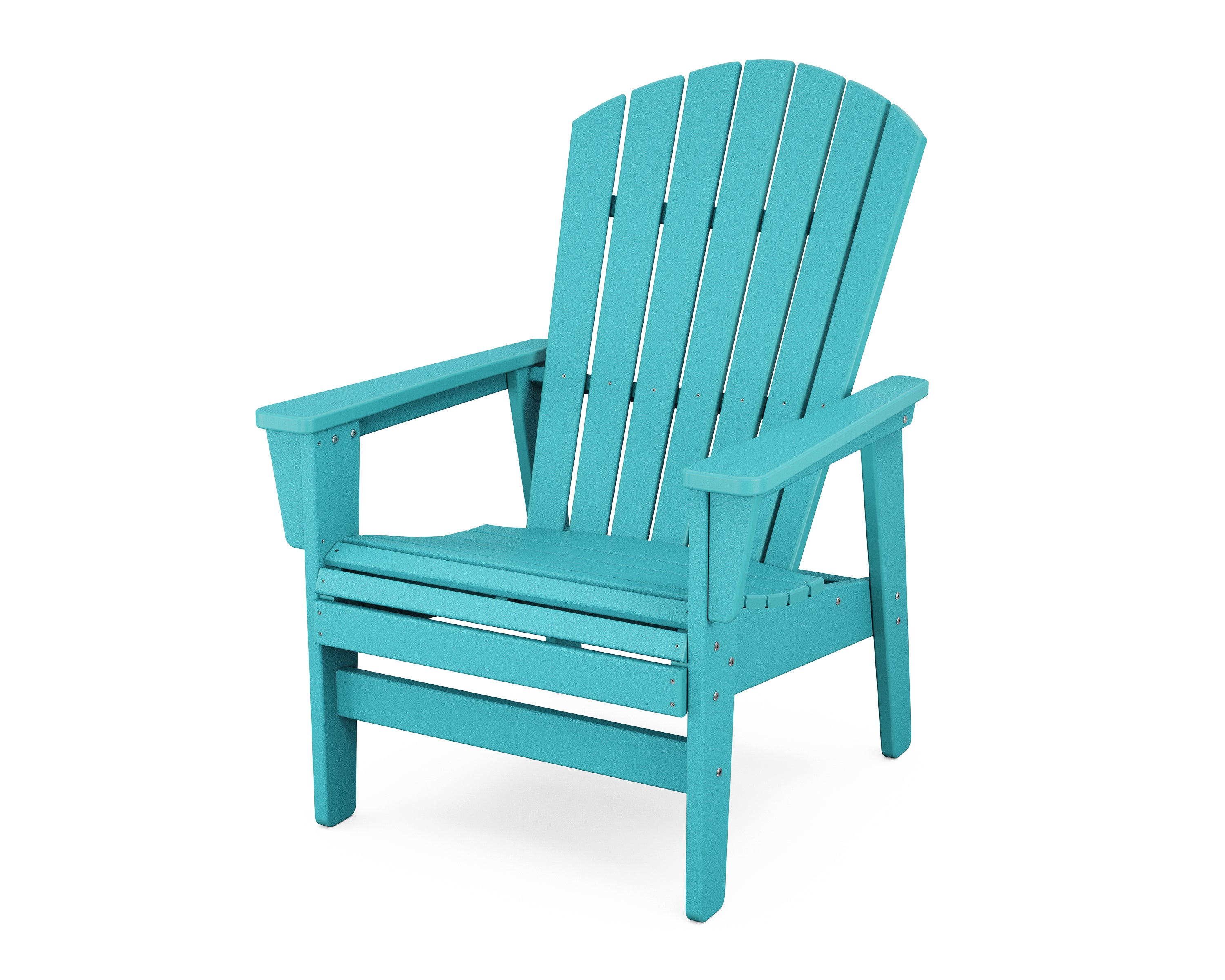 POLYWOOD Nautical Grand Upright Adirondack Chair