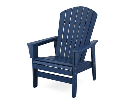 POLYWOOD Nautical Grand Upright Adirondack Chair