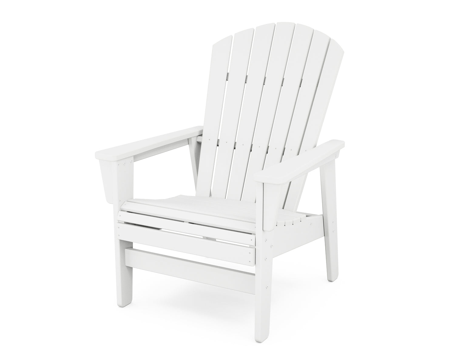 POLYWOOD Nautical Grand Upright Adirondack Chair
