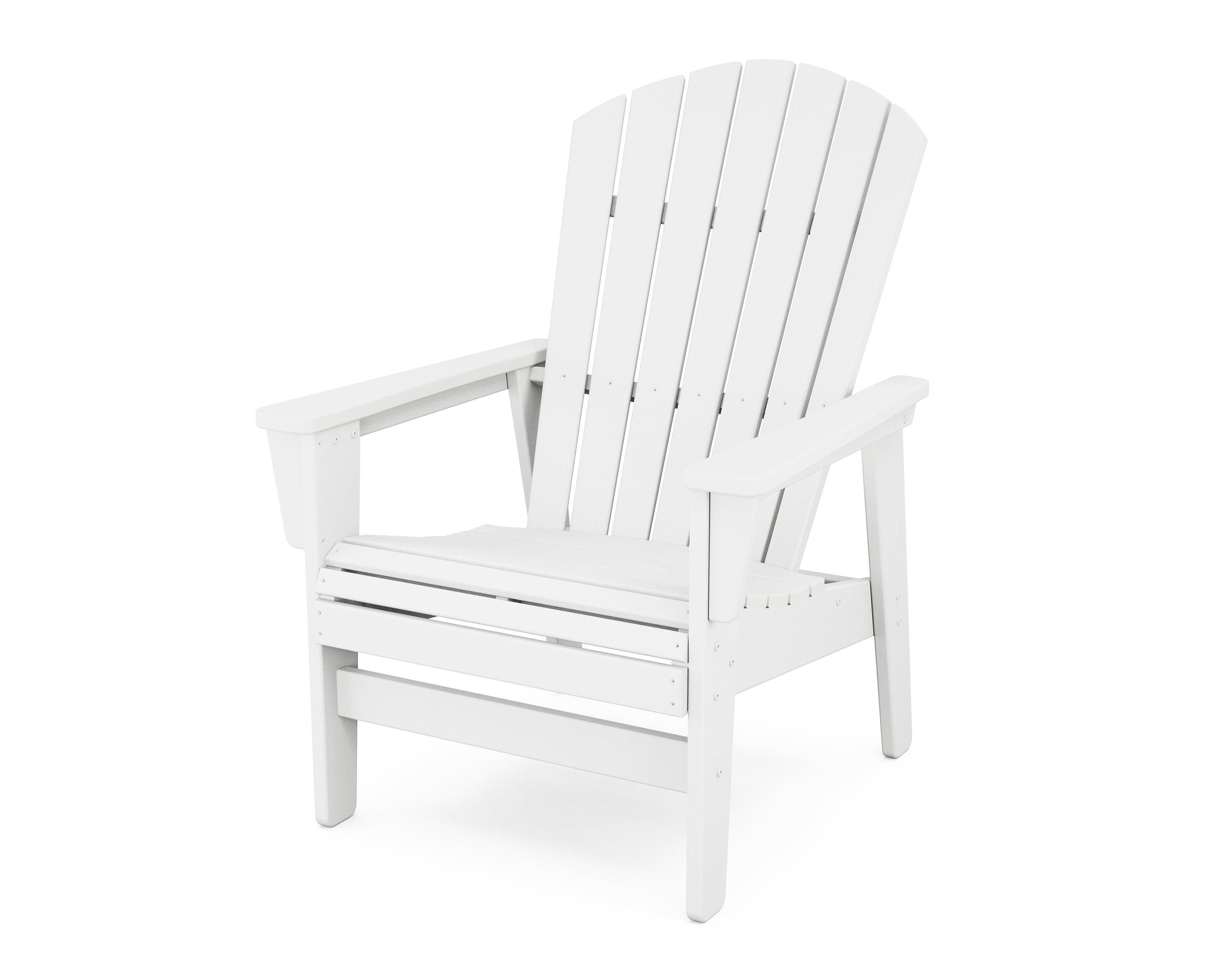 POLYWOOD Nautical Grand Upright Adirondack Chair