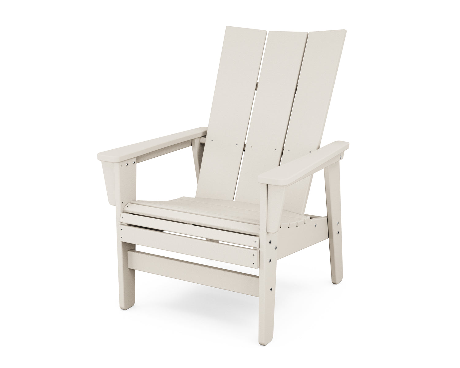POLYWOOD Modern Grand Upright Adirondack Chair