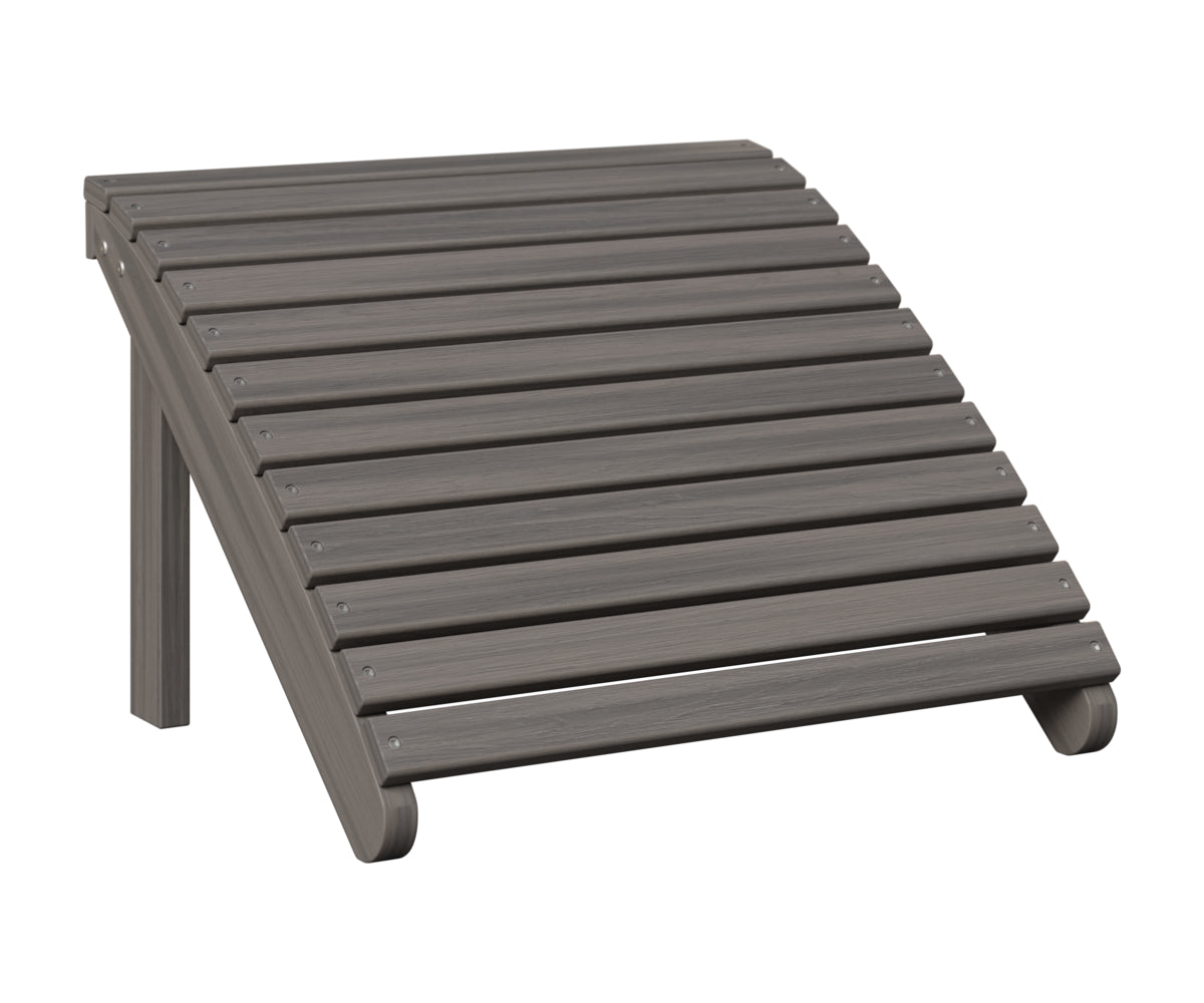 Berlin Gardens Adirondack Footstool in Coastal Gray