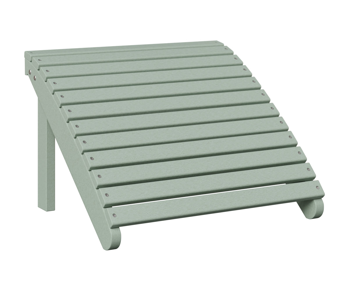 Berlin Gardens Adirondack Footstool in Sea Foam