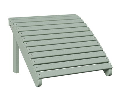 Berlin Gardens Adirondack Footstool in Sea Foam