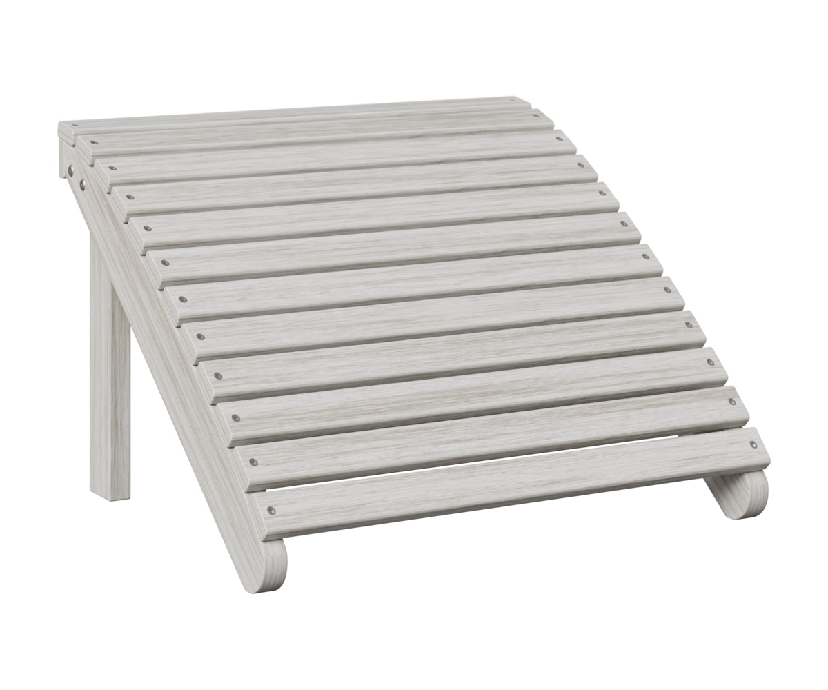 Berlin Gardens Adirondack Footstool in Seashell