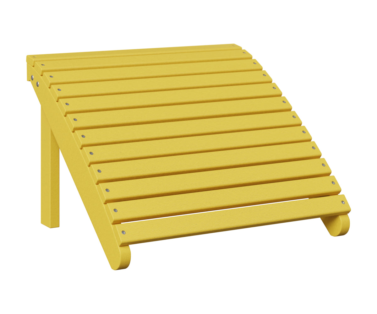 Berlin Gardens Adirondack Footstool in Sunburst Yellow