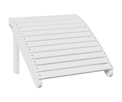 Berlin Gardens Adirondack Footstool in White