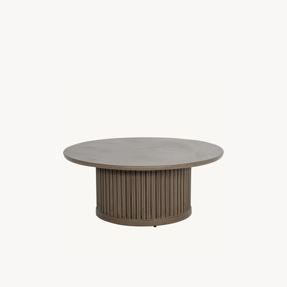 Castelle Samara 42" Round Coffee Table, view 2