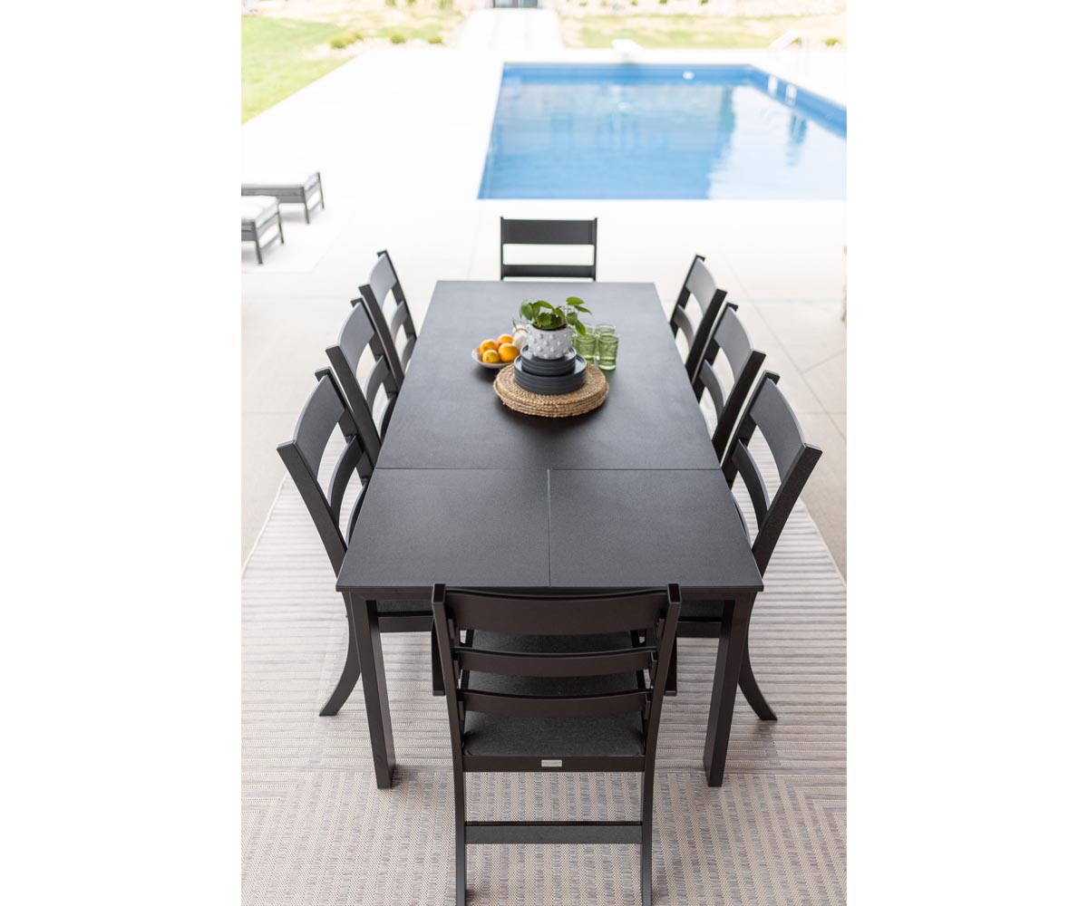 Berlin Gardens Berkley Expandable Table 42"x72", lifestyle photo 4