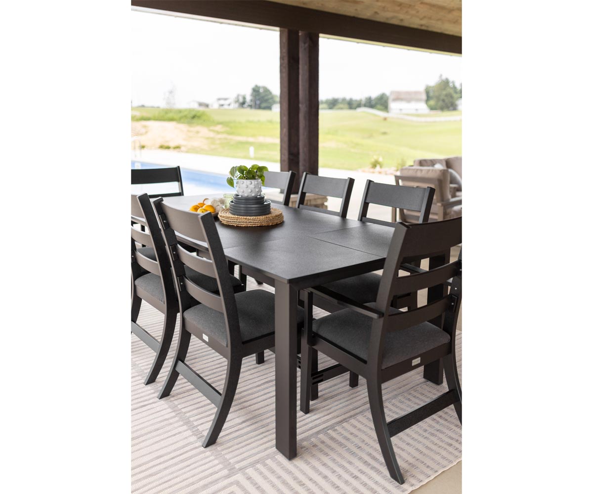 Berlin Gardens Berkley Expandable Table 42"x72", lifestyle photo 6