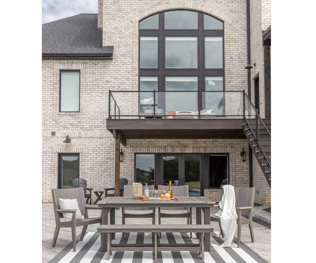Berlin Gardens Homestead 44"X72" Dining Table, lifestyle photo 1