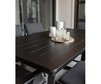 Berlin Gardens Hudson 40" x 70" Rectangle Table, lifestyle photo 2