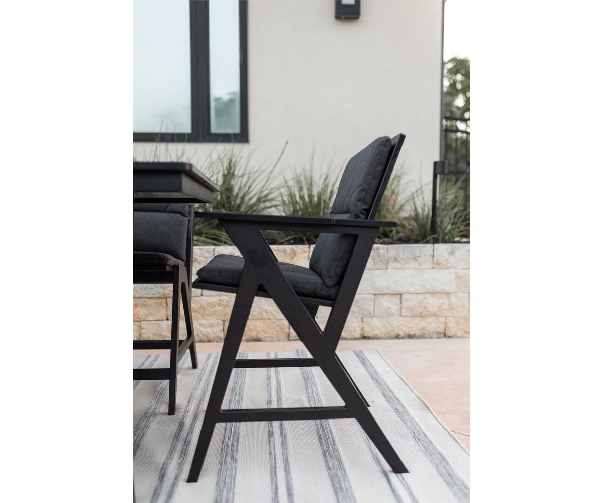 Berlin Gardens Kinsley Counter Arm Chair, lifestyle photo 2