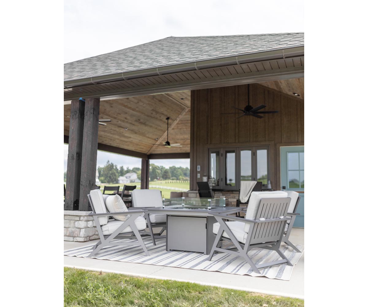 Berlin Gardens Kinsley Lounge Chair, lifestyle photo 1