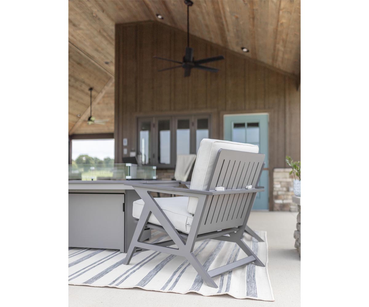 Berlin Gardens Kinsley Lounge Chair, lifestyle photo 4
