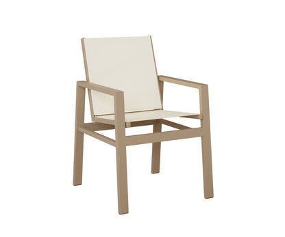 Berlin Gardens Vida Sling Dining Chair in Oak Wood Vein