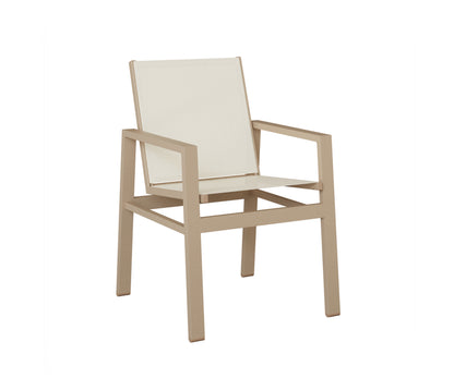 Berlin Gardens Vida Sling Dining Chair in Sahara Speckle