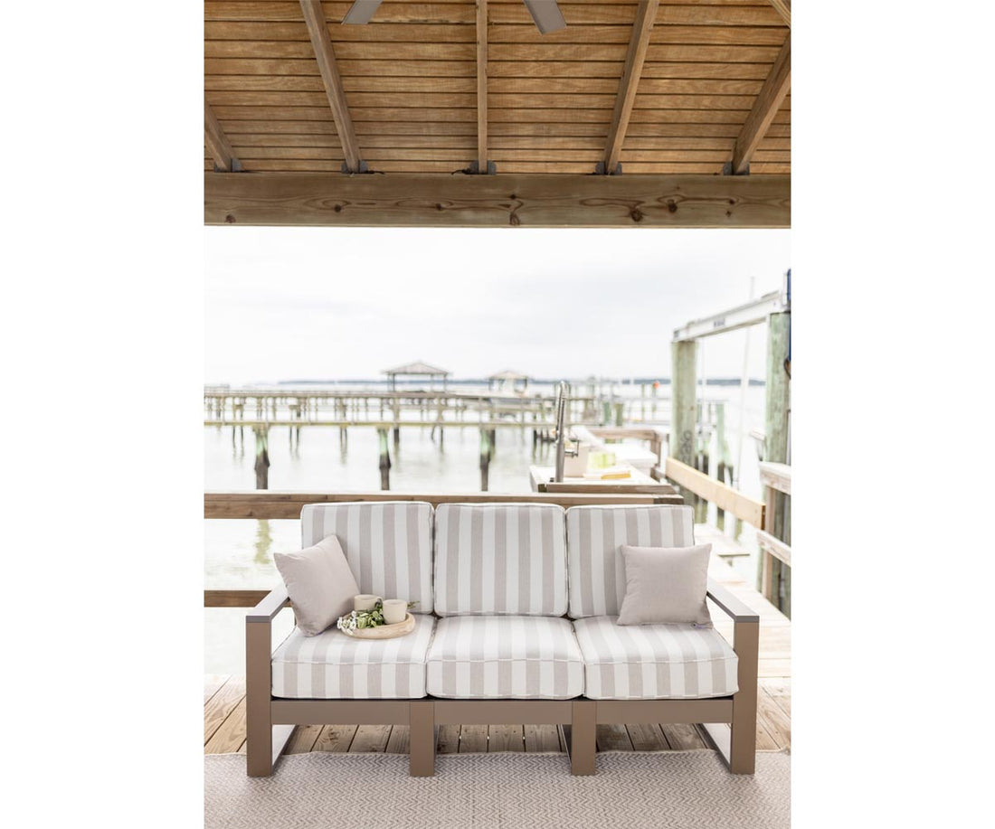 Berlin Gardens Nordic High Back Sofa, lifestyle photo 1