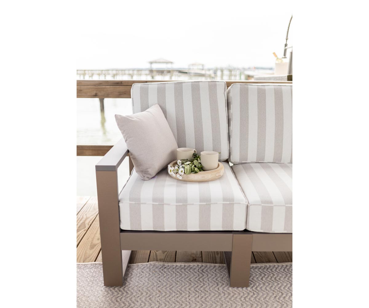 Berlin Gardens Nordic High Back Sofa, lifestyle photo 2