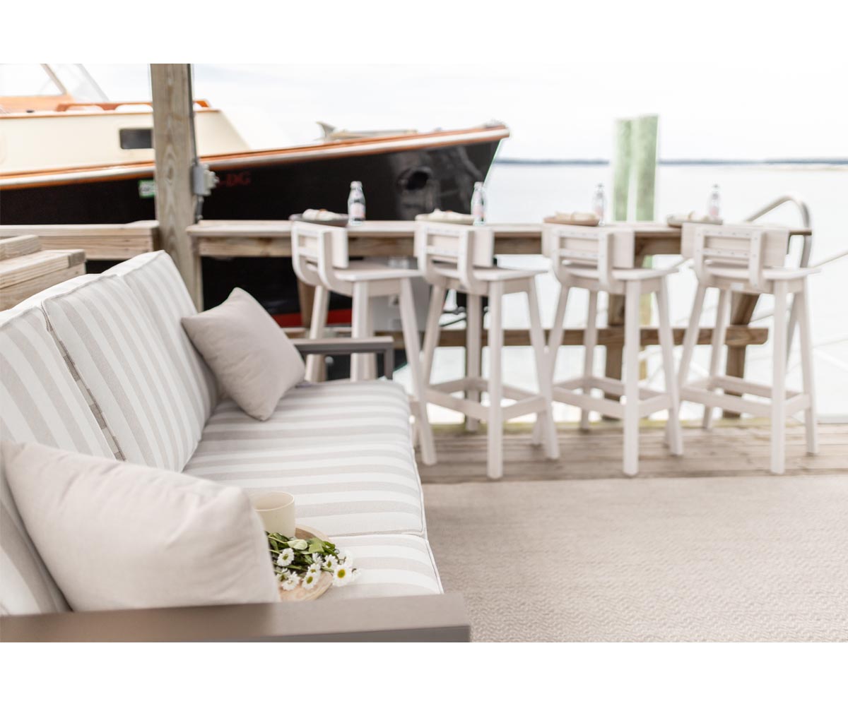 Berlin Gardens Nordic High Back Sofa, lifestyle photo 3