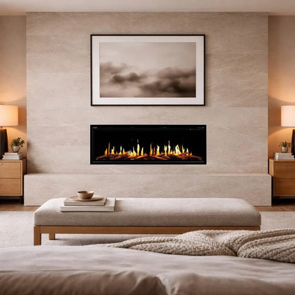 Modern Flames Orion V2 Slim Linear LCD Electric Fireplace