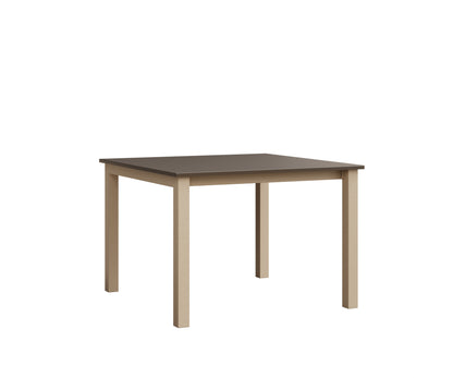 Berlin Gardens Berkley Expandable Table 42"x42" in Luna Multi, Hammered Bronze top